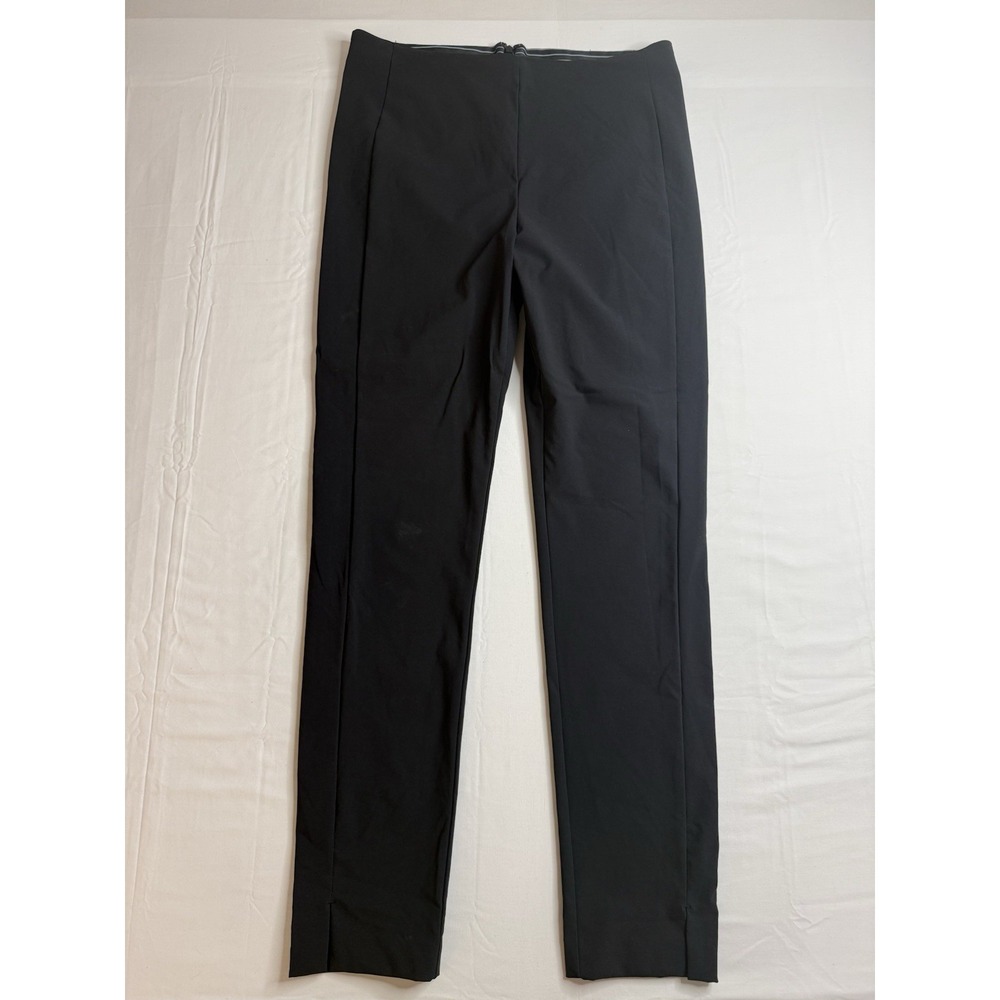 Athleta Pants Women's 12T Tall Black Wander Slim Cargo Side Zip Pockets 281482